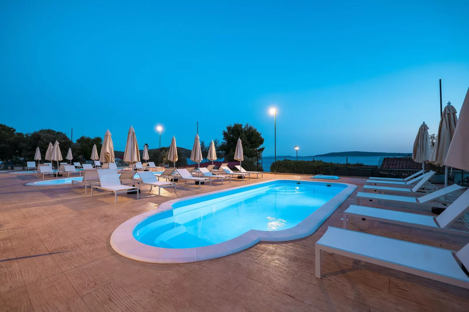 Apartments Medena Trogir - Seget Donji - B 4plus1 Superior Seaside-Park facilities
