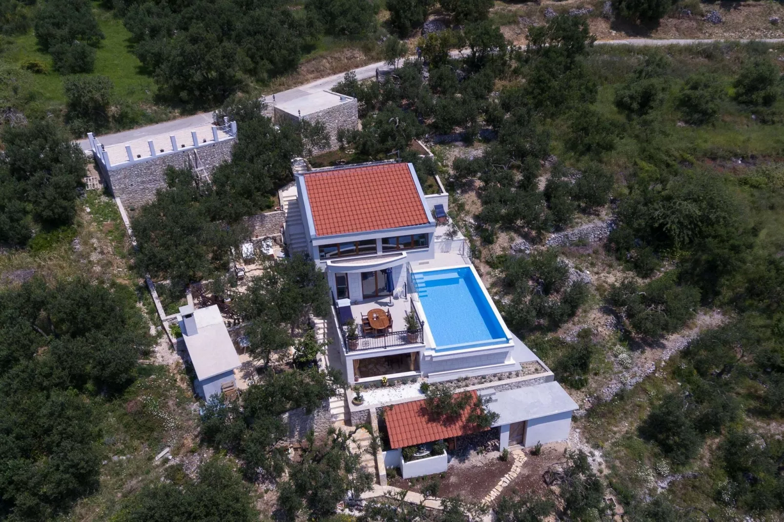 Villa Amare Makarska - E6 circa 150 qm für max 6 Pers-Exterior summer
