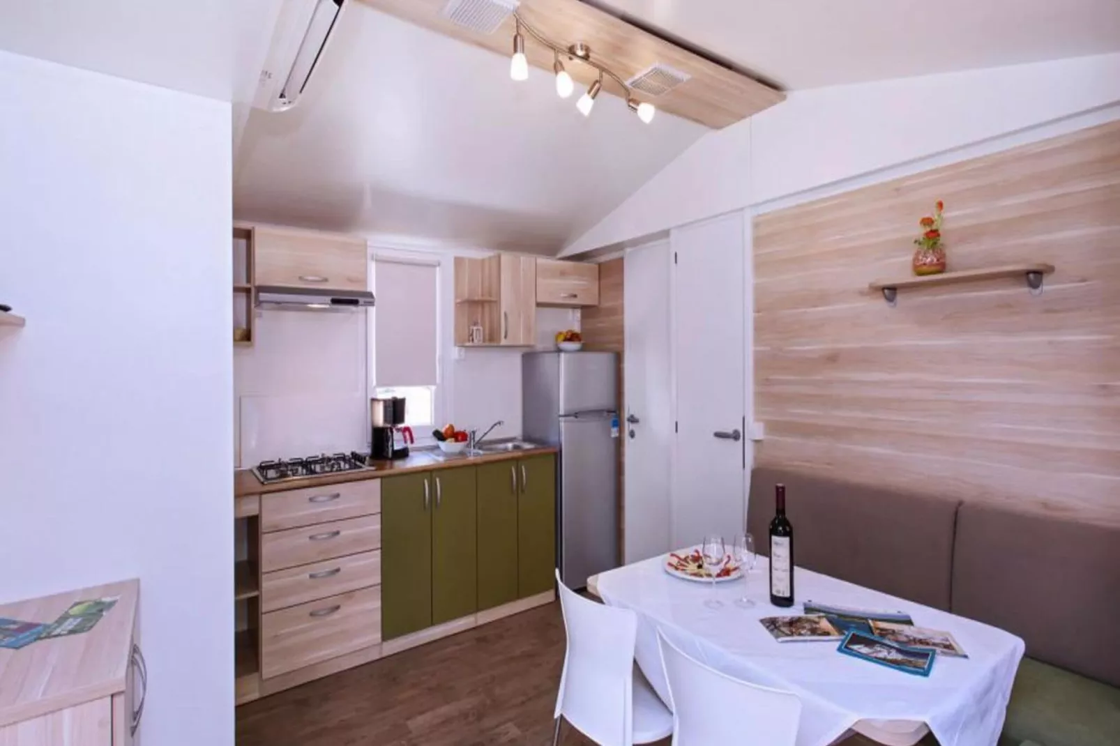 Mobile Homes in Camping Park Soline - Biograd - Type Dalmatia Plus-Dining room