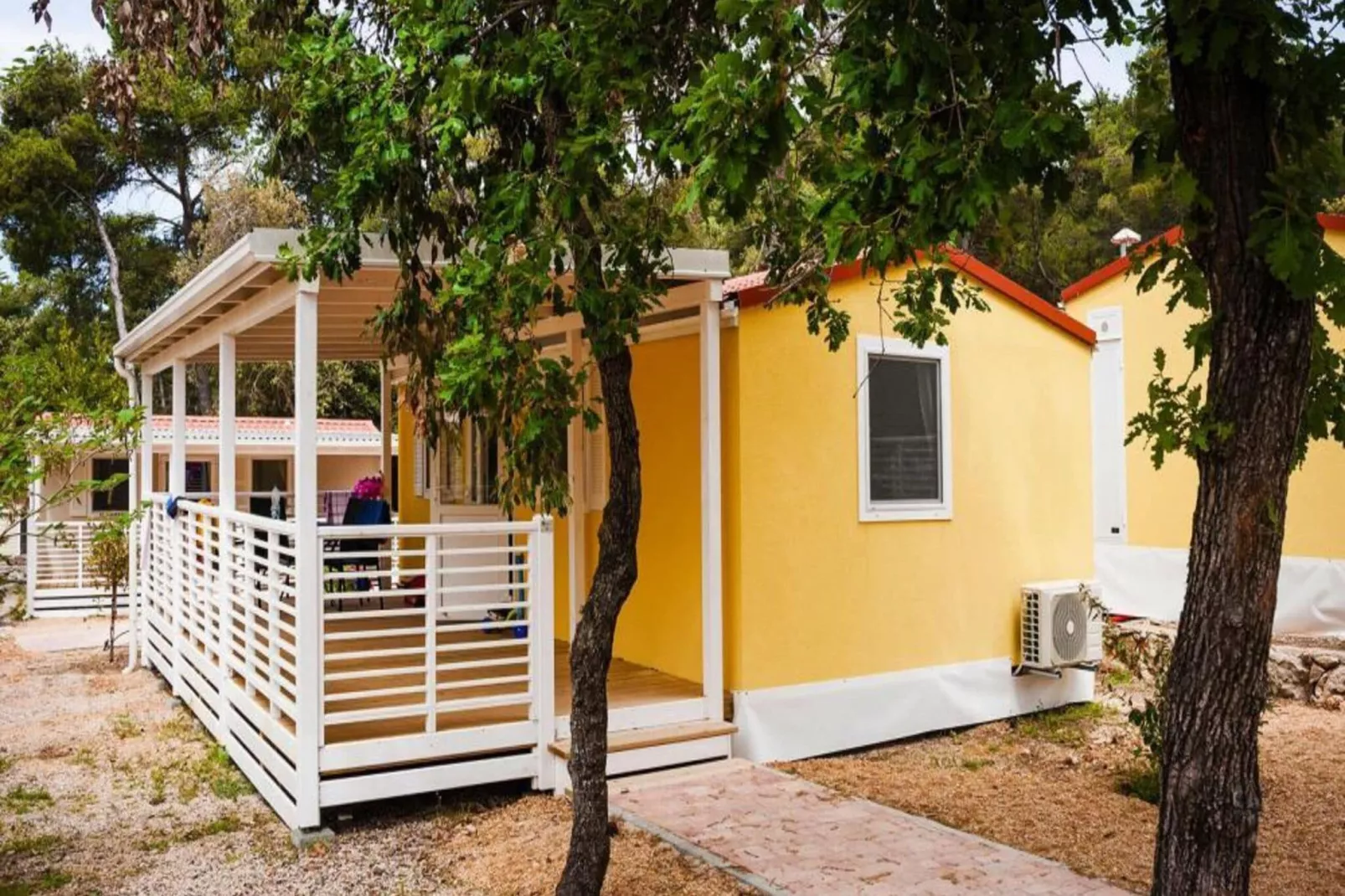 Mobile Homes in Camping Park Soline - Biograd - Type Dalmatia Plus-Exterior summer