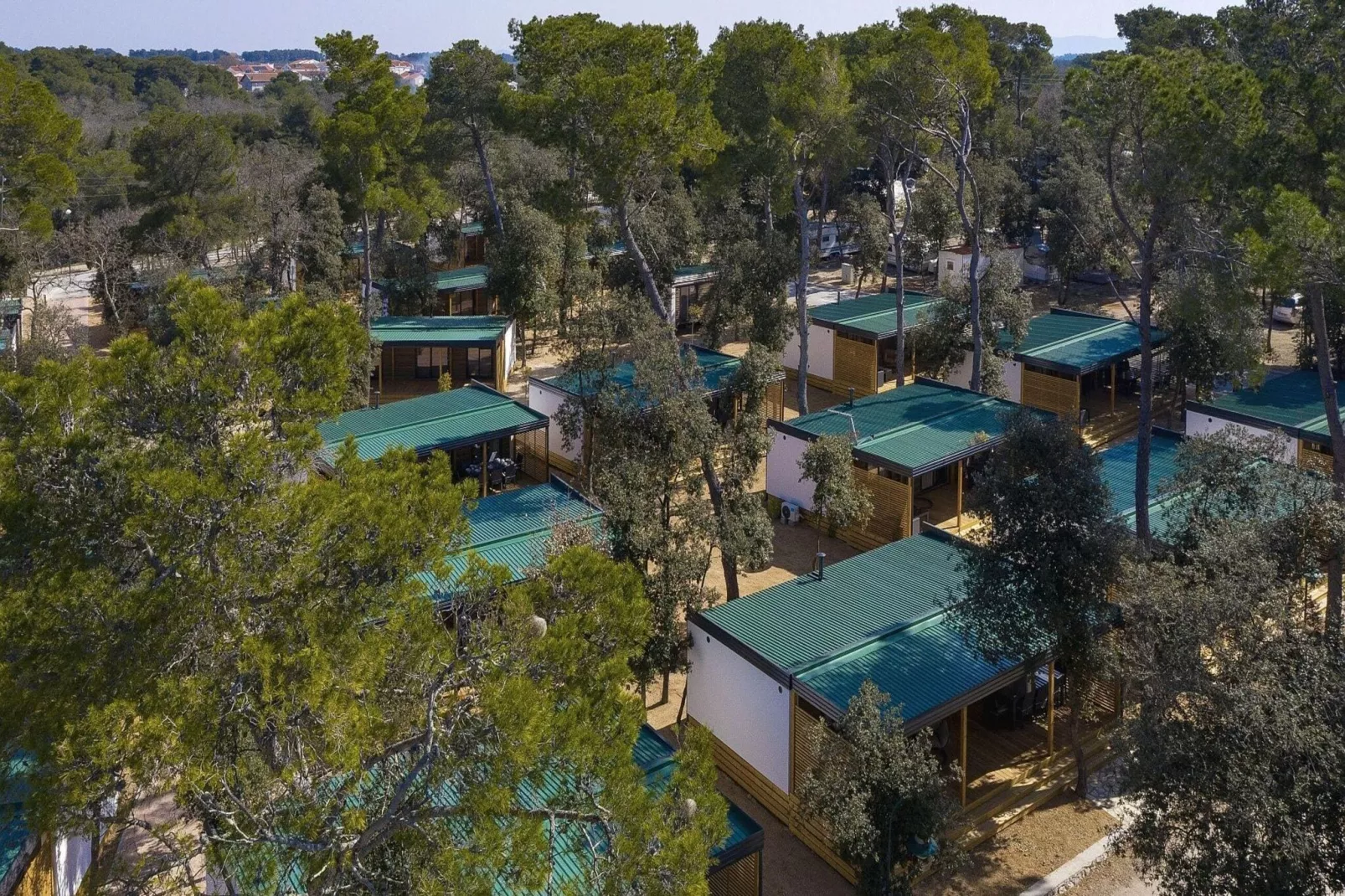 Mobile Homes in Camping Park Soline - Biograd - Type Glamping Deluxe 32 qm-Areas summer 1km