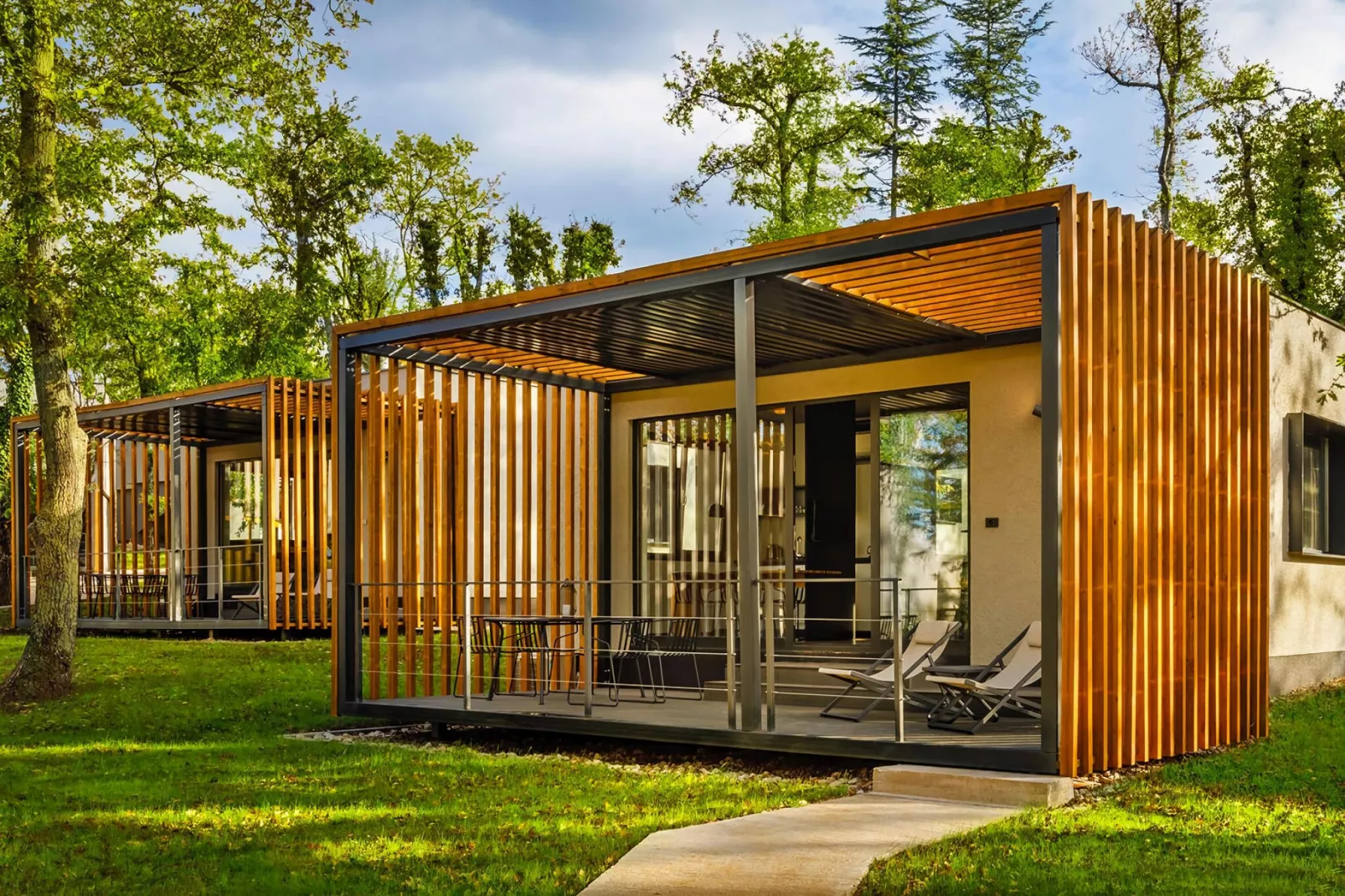 Aminess Gaia Green Villas Njivice - Bungalow Pinus 4 plus 2 ca 50 qm-Exterior summer
