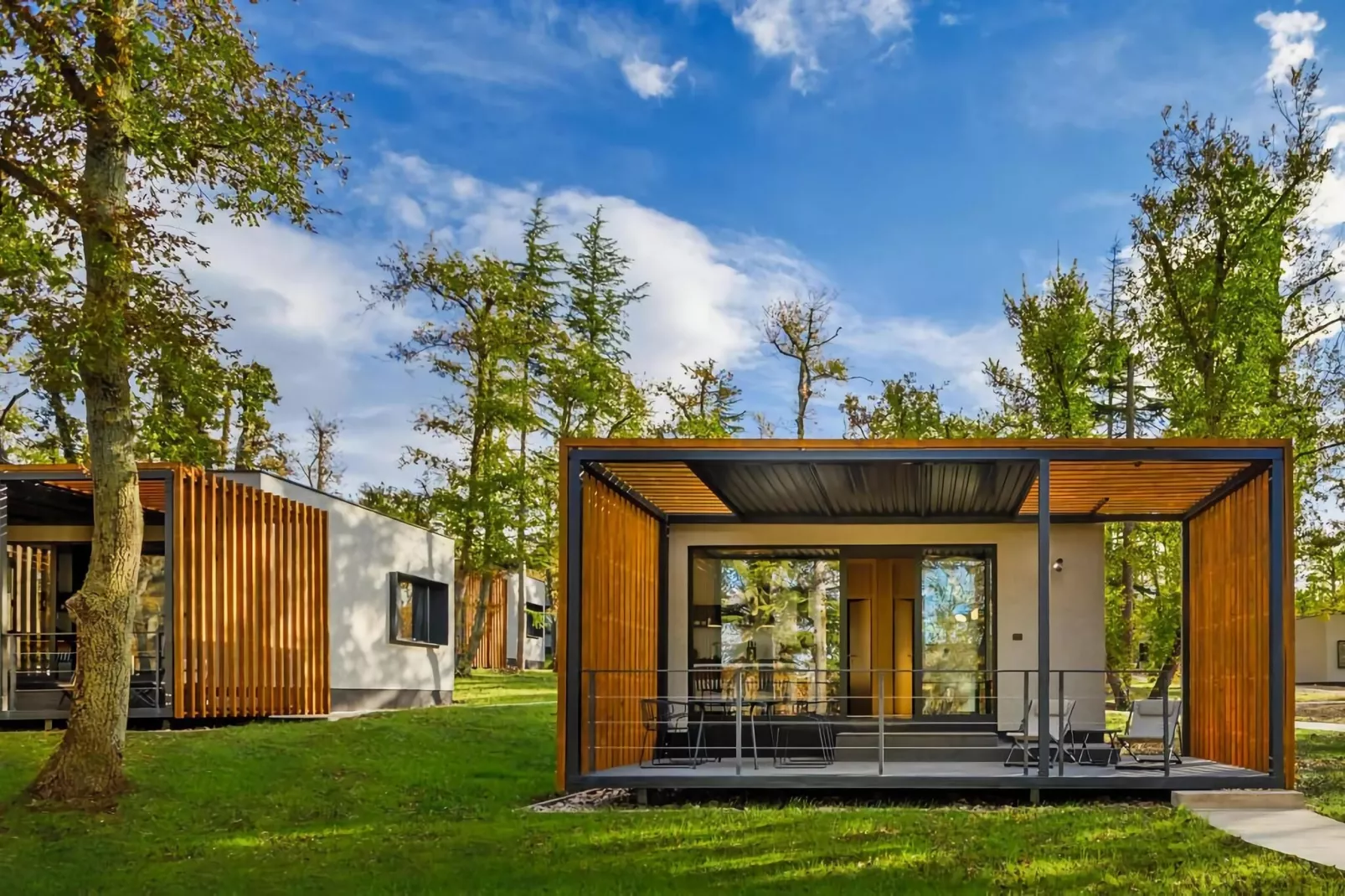 Aminess Gaia Green Villas Njivice - Bungalow Pinus 4 plus 2 ca 50 qm-Exterior summer