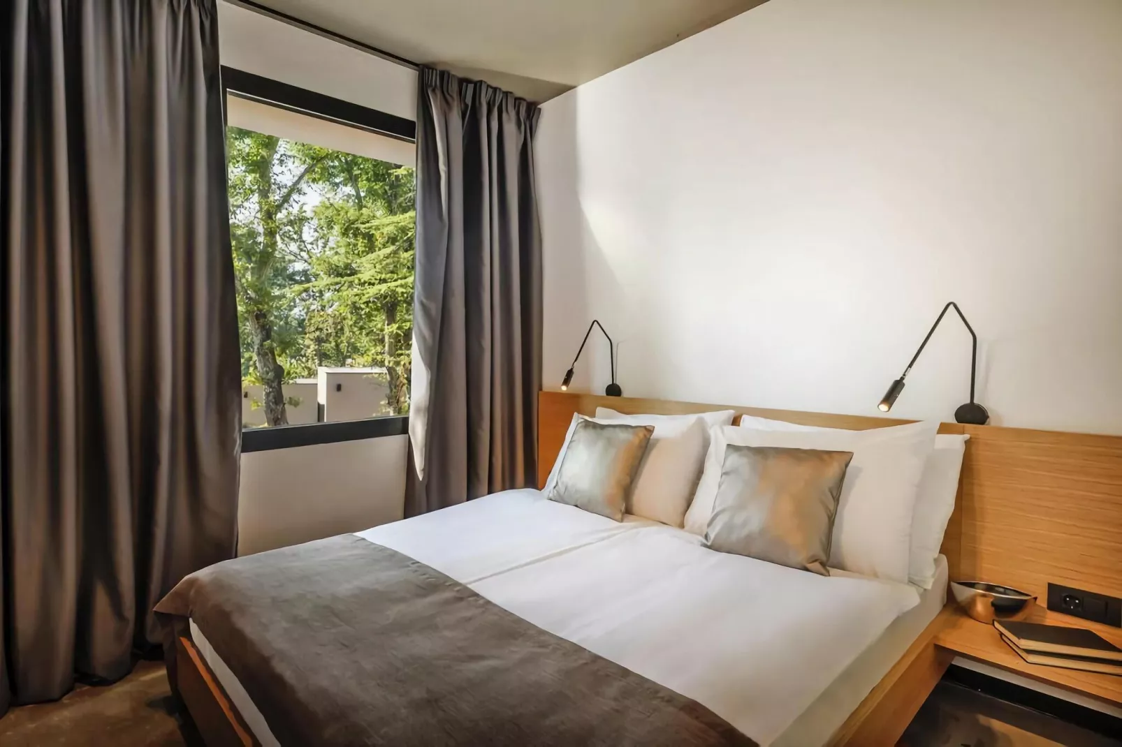 Aminess Gaia Green Villas Njivice - Bungalow Pinus 4 plus 2 ca 50 qm-Bedroom