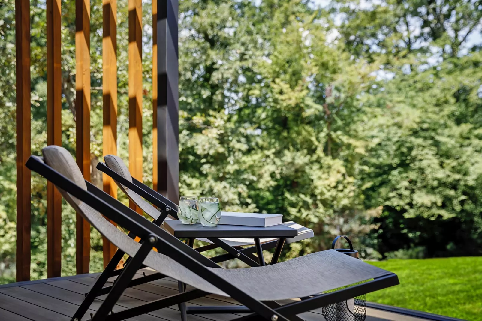 Aminess Gaia Green Villas Njivice - Bungalow Pinus 4 plus 2 ca 50 qm-Terrace balcony