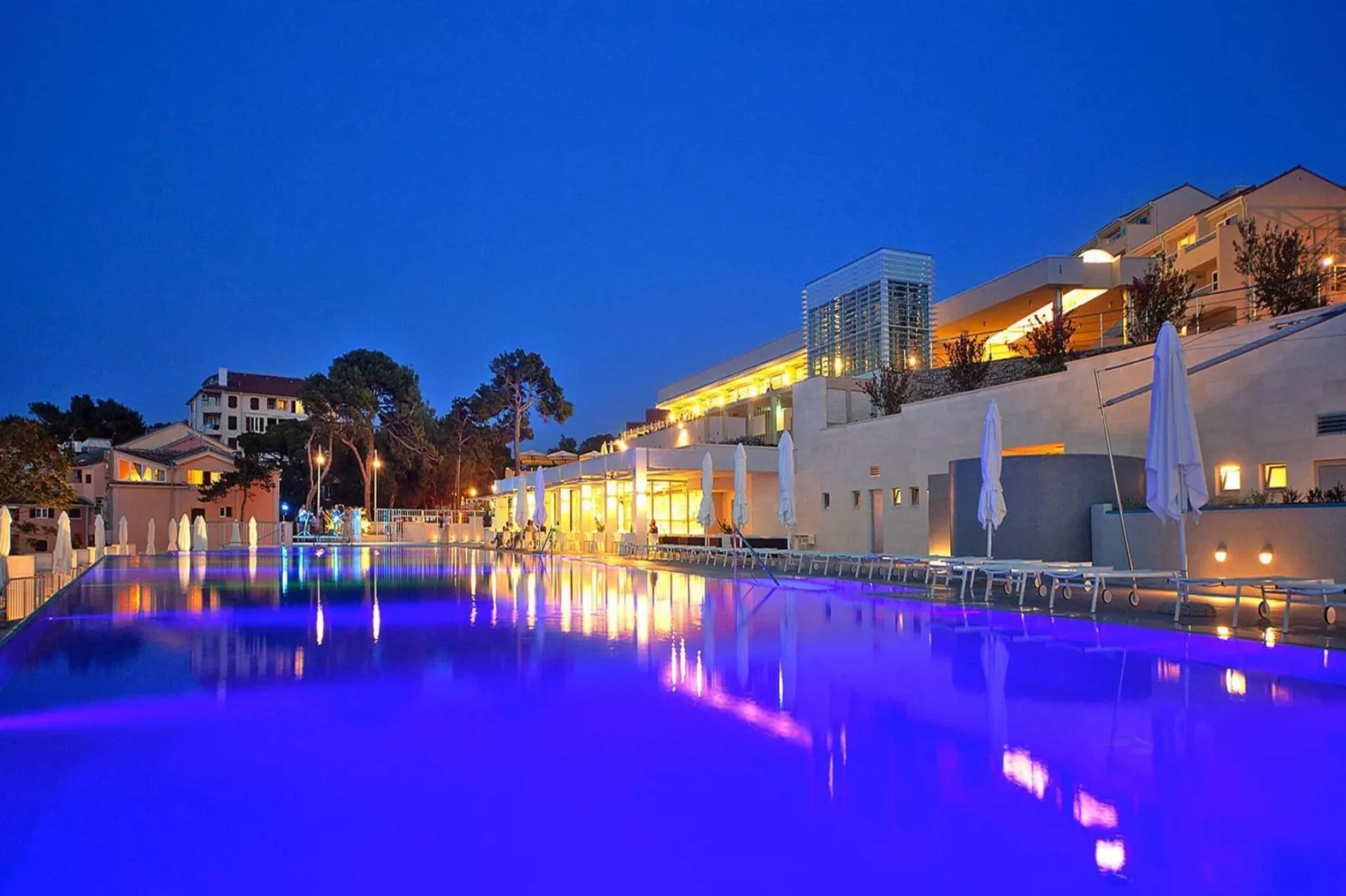 Apartments Punta, Veli Losinj-A2 (2+2), ca. 45 qm, für 4 Pers.-Piscine