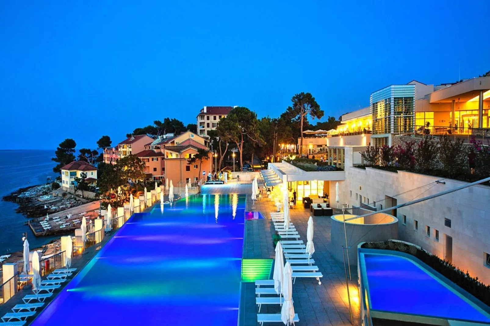 Apartments Punta, Veli Losinj-A2 (2+2), ca. 45 qm, für 4 Pers.-Piscine