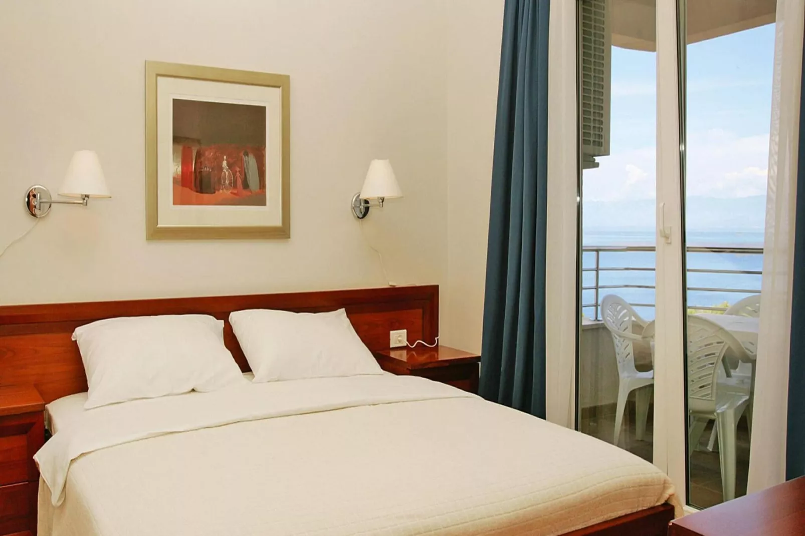 Apartments Punta, Veli Losinj-A2 (2+2), ca. 45 qm, für 4 Pers.-Chambre
