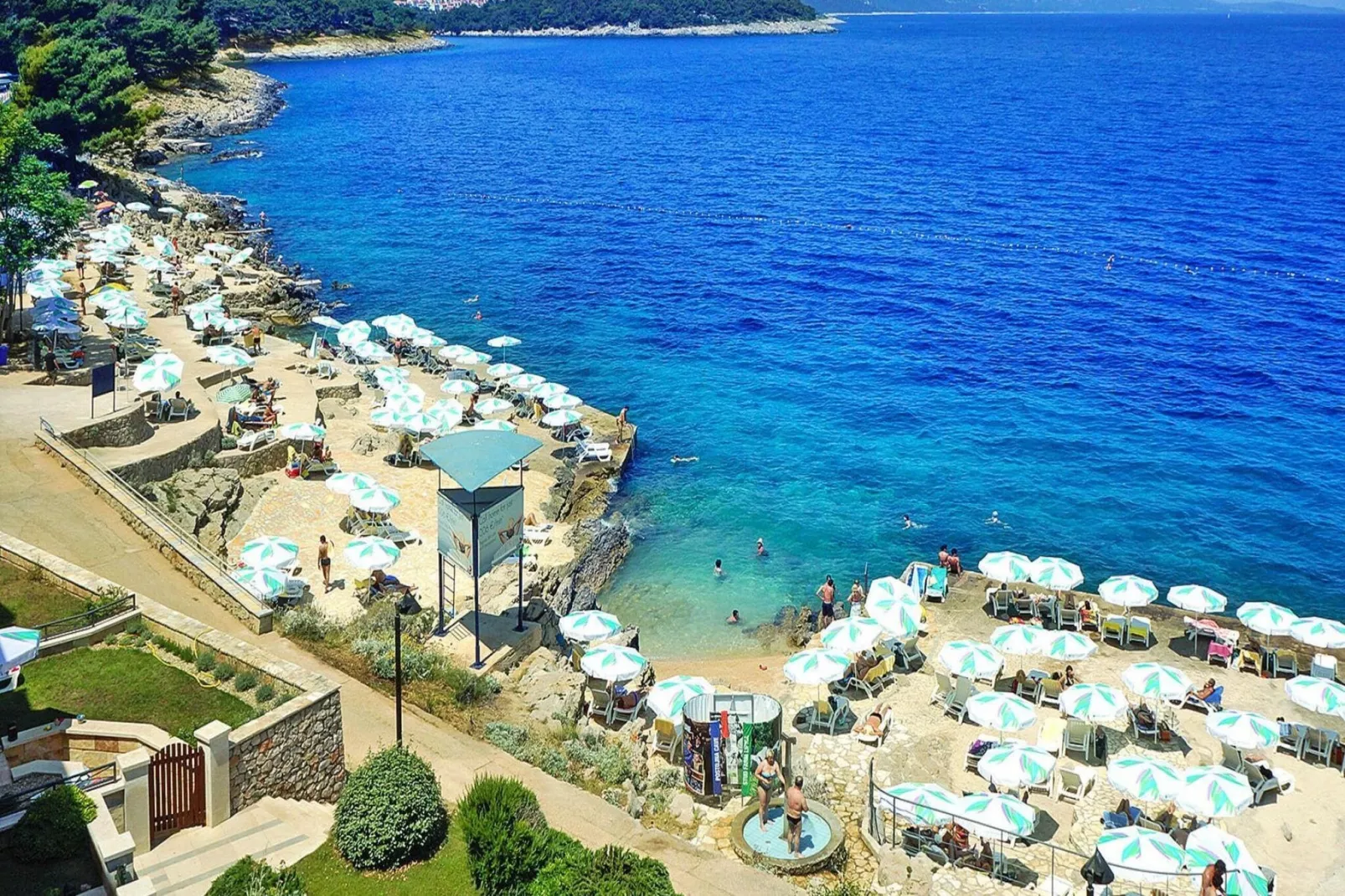 Apartments Punta, Veli Losinj-A2 (2+2), ca. 45 qm, für 4 Pers.-Vue d'été