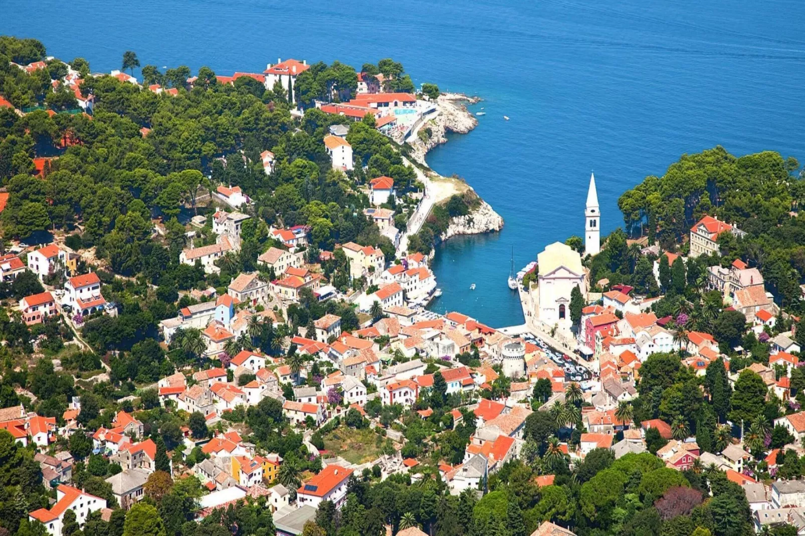 Apartments Punta, Veli Losinj-A2 (2+2), ca. 45 qm, für 4 Pers.-Zones d'été à 5 km