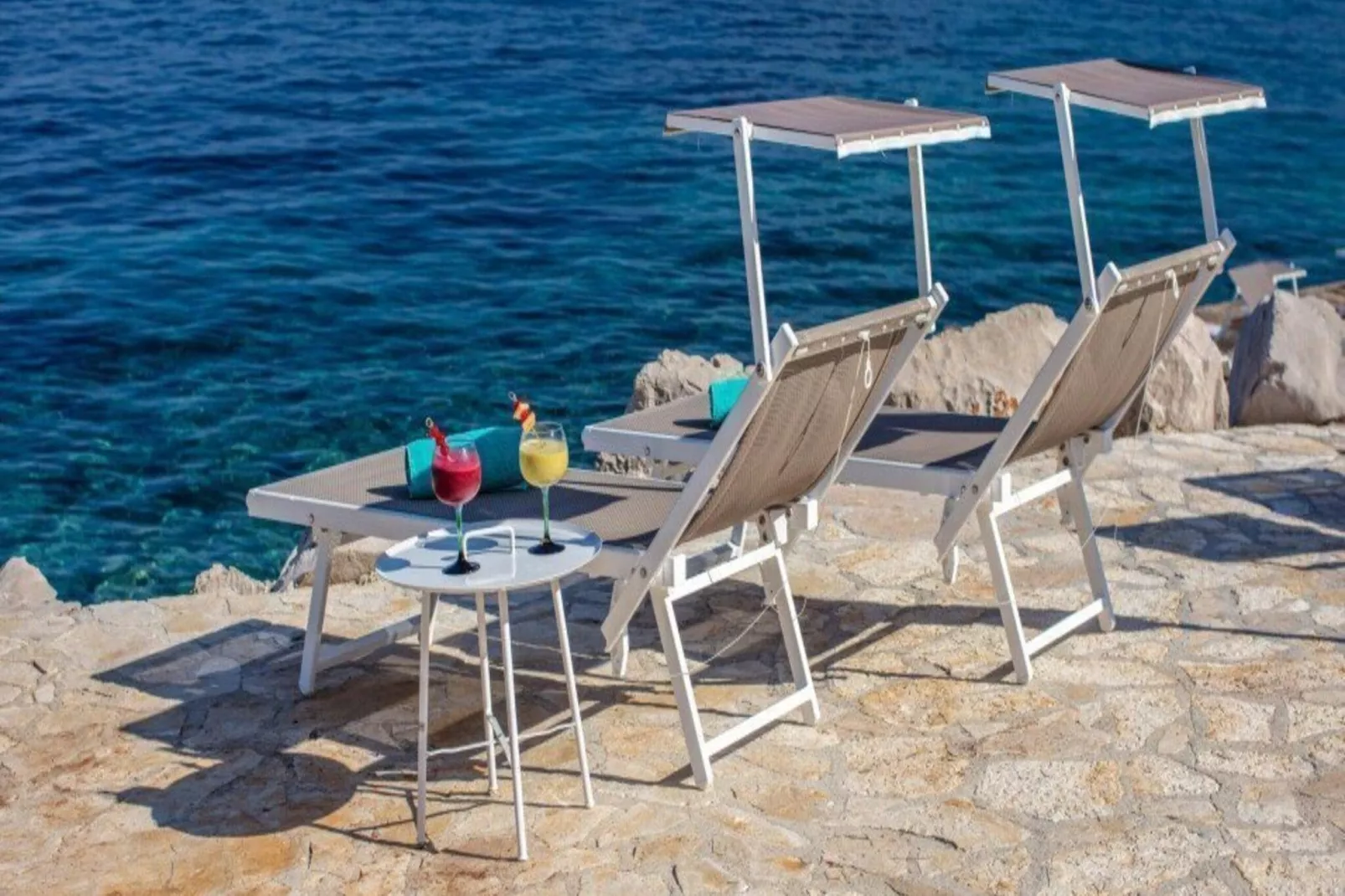 Apartments Punta, Veli Losinj-A2 (2+2), ca. 45 qm, für 4 Pers.-Zones d'été à 5 km