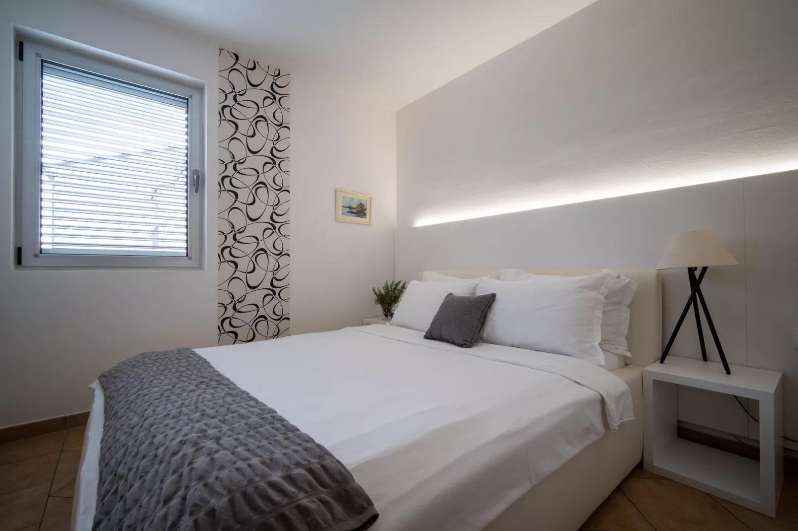 A4C - Apartments Vaal Rovinj - AP 1 - ca 37 qm für 3 Pers-Bedroom