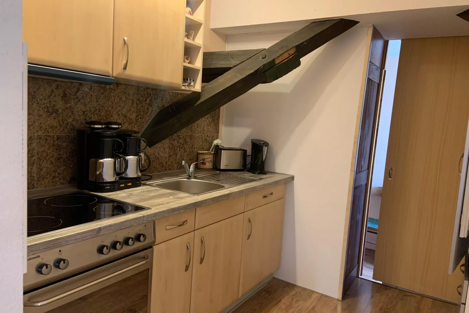 2-Raum-App im DG 40 qm-Kitchen