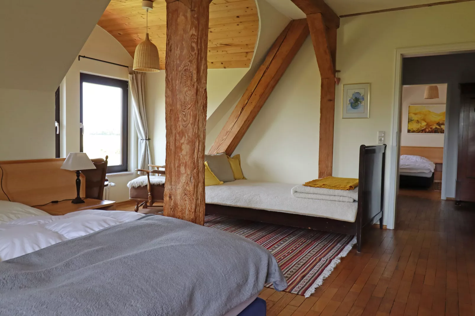 Ferienwohnung Parkblick mit 3 Schlafzimmern-Bedroom