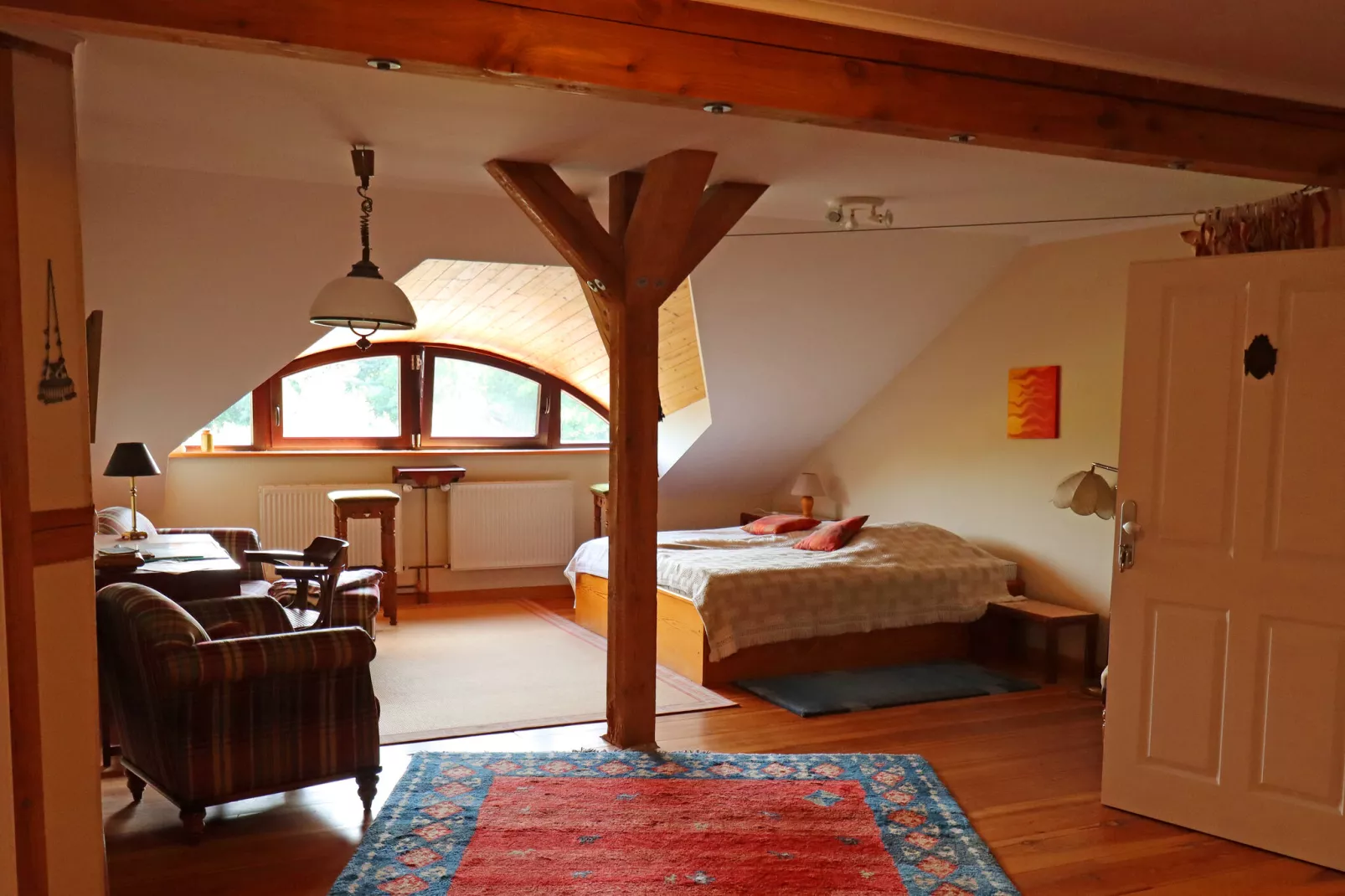 Die Besondere Ferienwohnung Bibliothek-Schlafzimmer