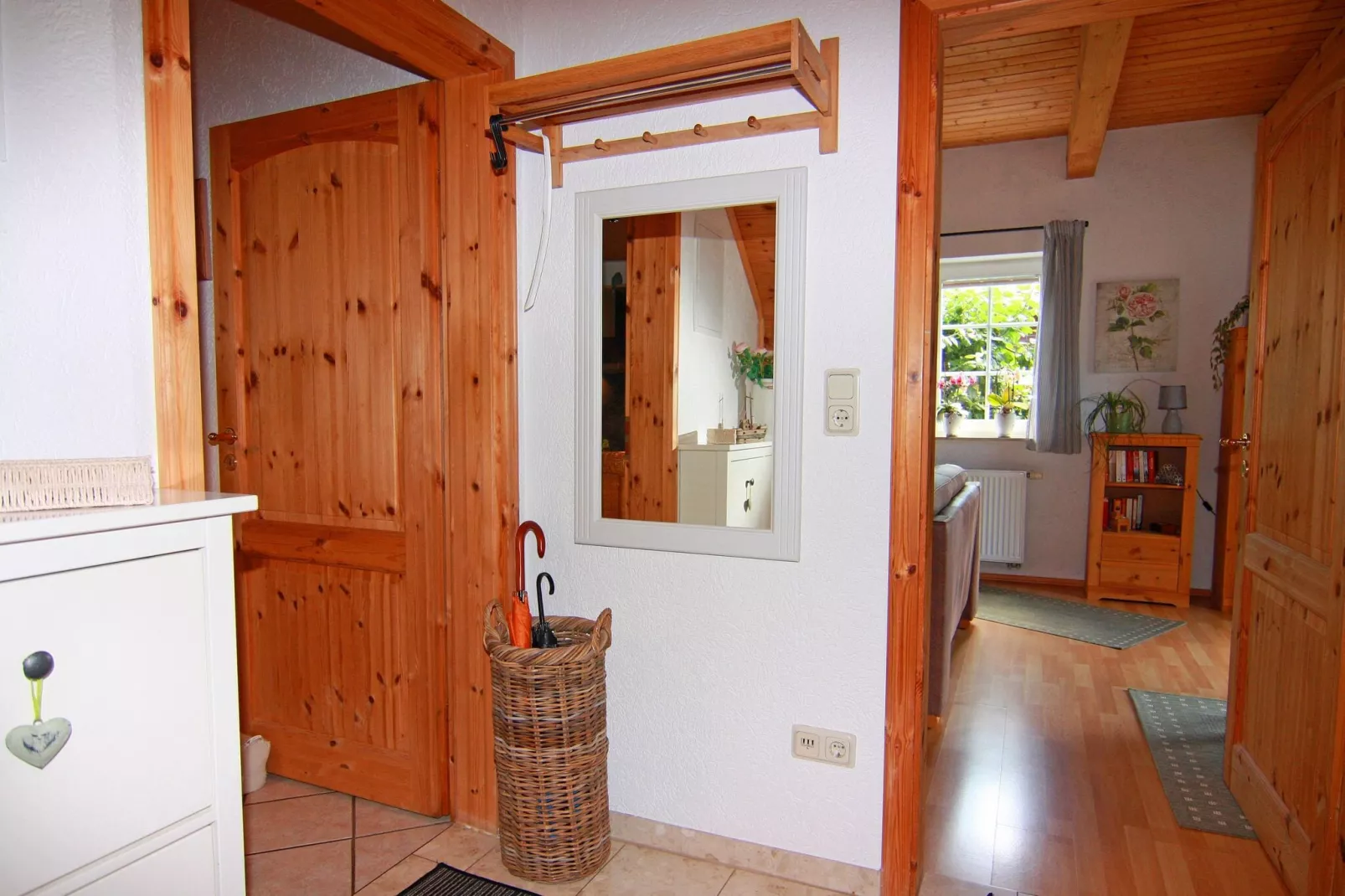 Ferienhaus mit Garten und Terrasse vor Rostock/Warnemünde-Landing