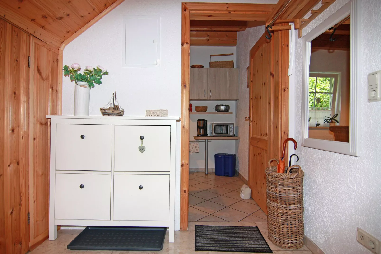 Ferienhaus mit Garten und Terrasse vor Rostock/Warnemünde-Landing