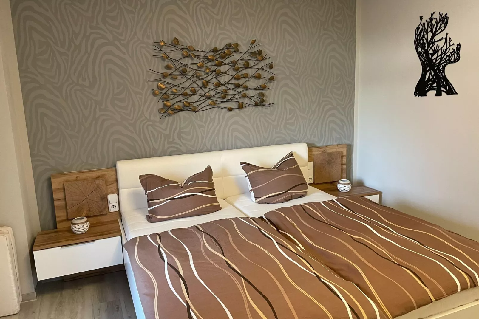 Modernes Appartement mit Terrasse auf der Insel Rügen-Bedroom