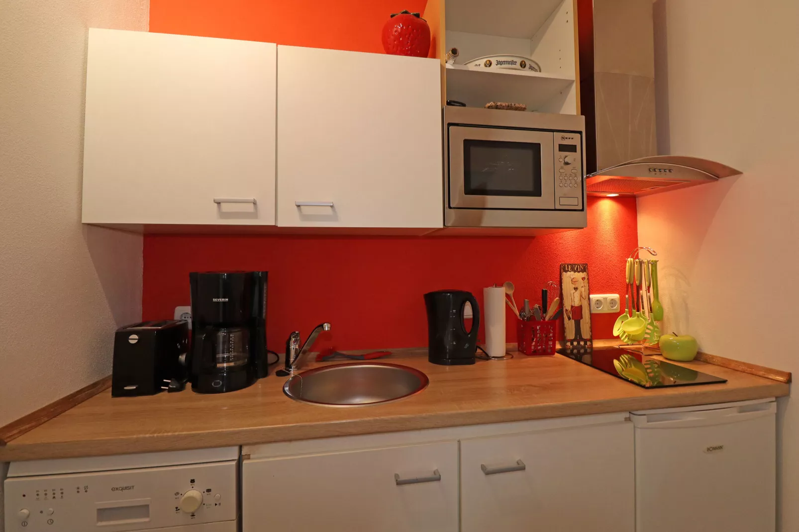 Wohnung "Zur Eiche 1" nahe Kurkliniken-Kitchen