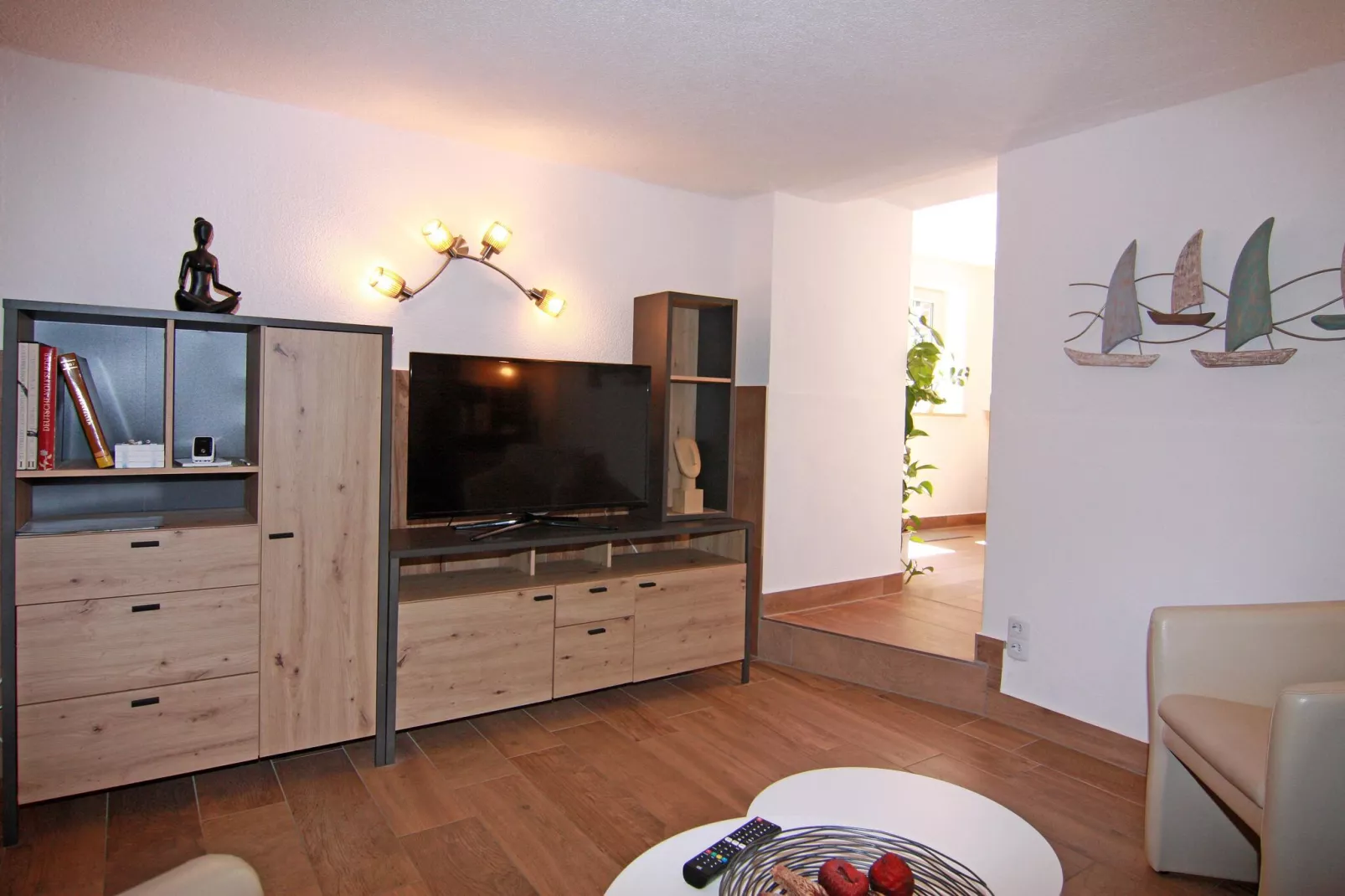 Wohnung "Zur Eiche 2"  nahe Kurkliniken-Living room