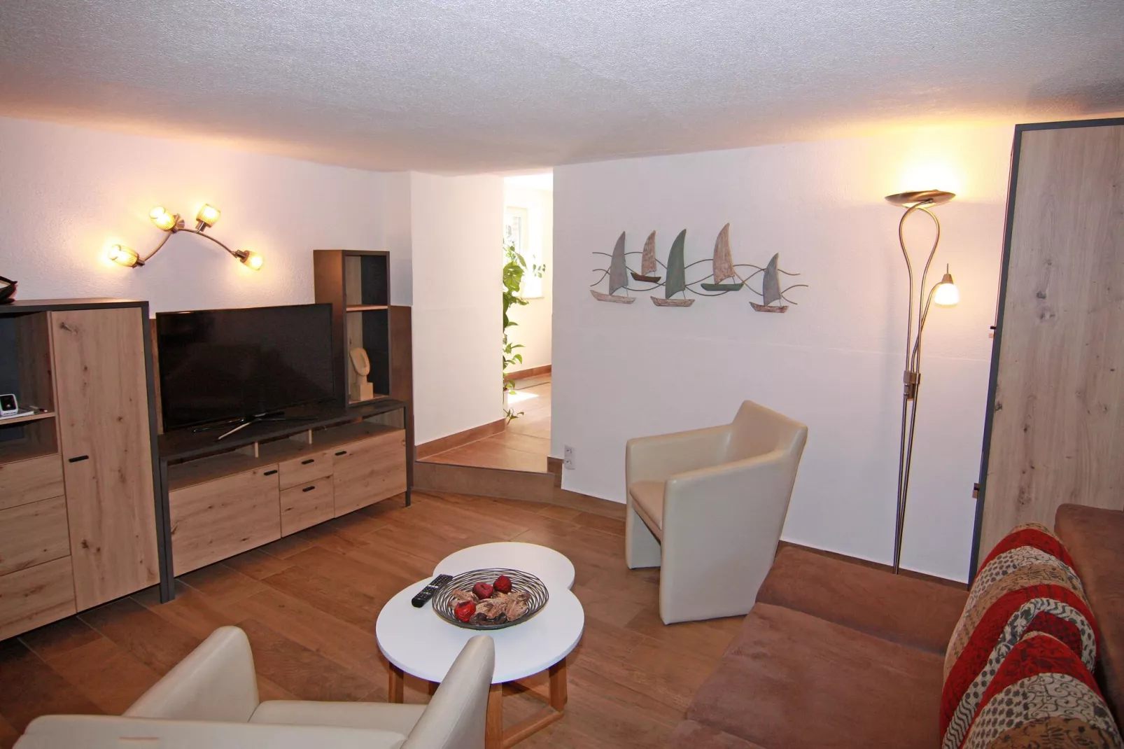 Wohnung "Zur Eiche 2"  nahe Kurkliniken-Living room