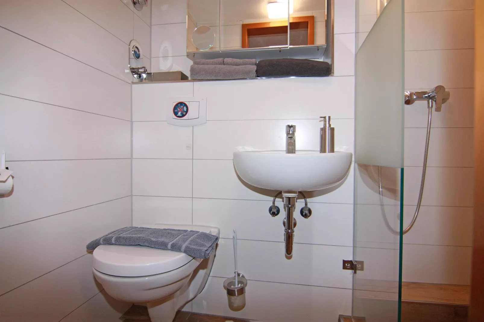 Wohnung "Zur Eiche 2"  nahe Kurkliniken-Bathroom