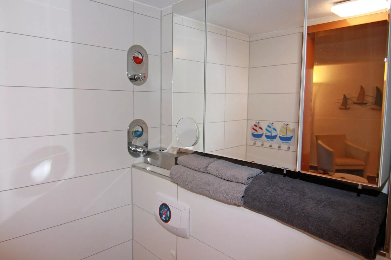 Wohnung "Zur Eiche 2"  nahe Kurkliniken-Bathroom
