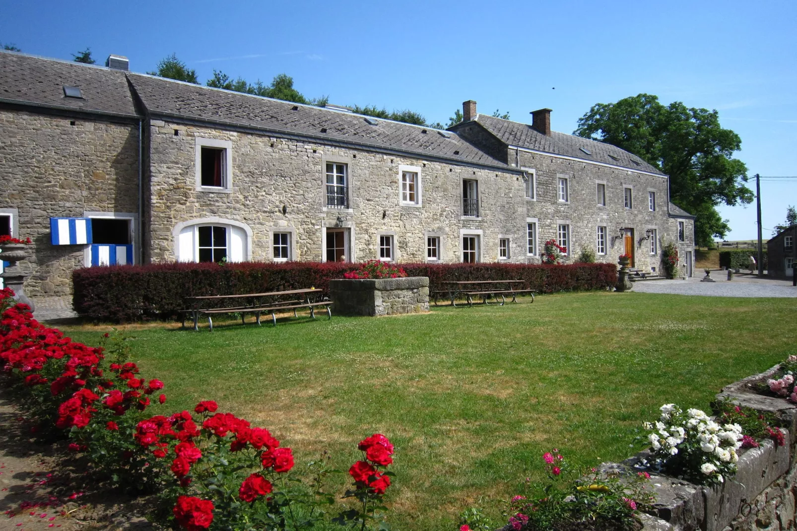 La Bastide-Gärten Sommer