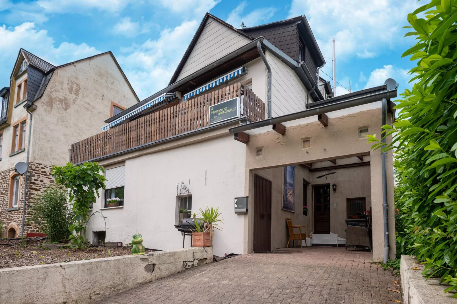 Ferienhaus Moselgenuss-Außenbereich Sommer