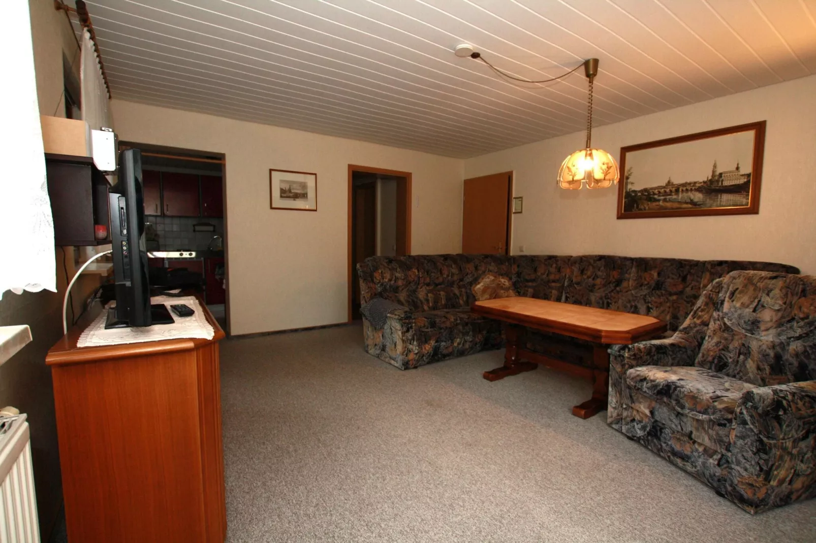 Fewo 3 Sachsen 2 Personen-Wohnzimmer