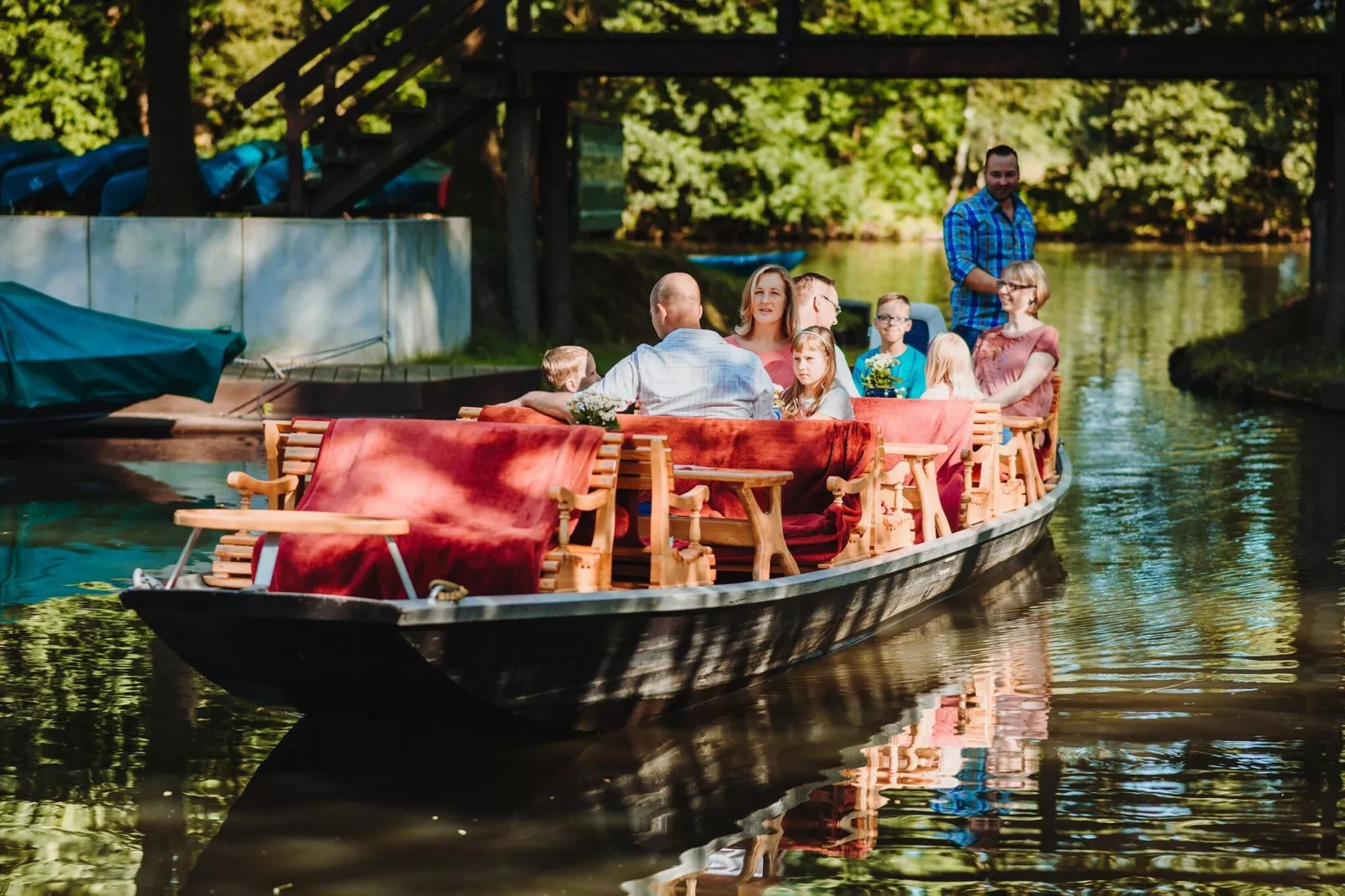 Lehnigksberger Ferienhäuschen-Gebiete Sommer 1 km