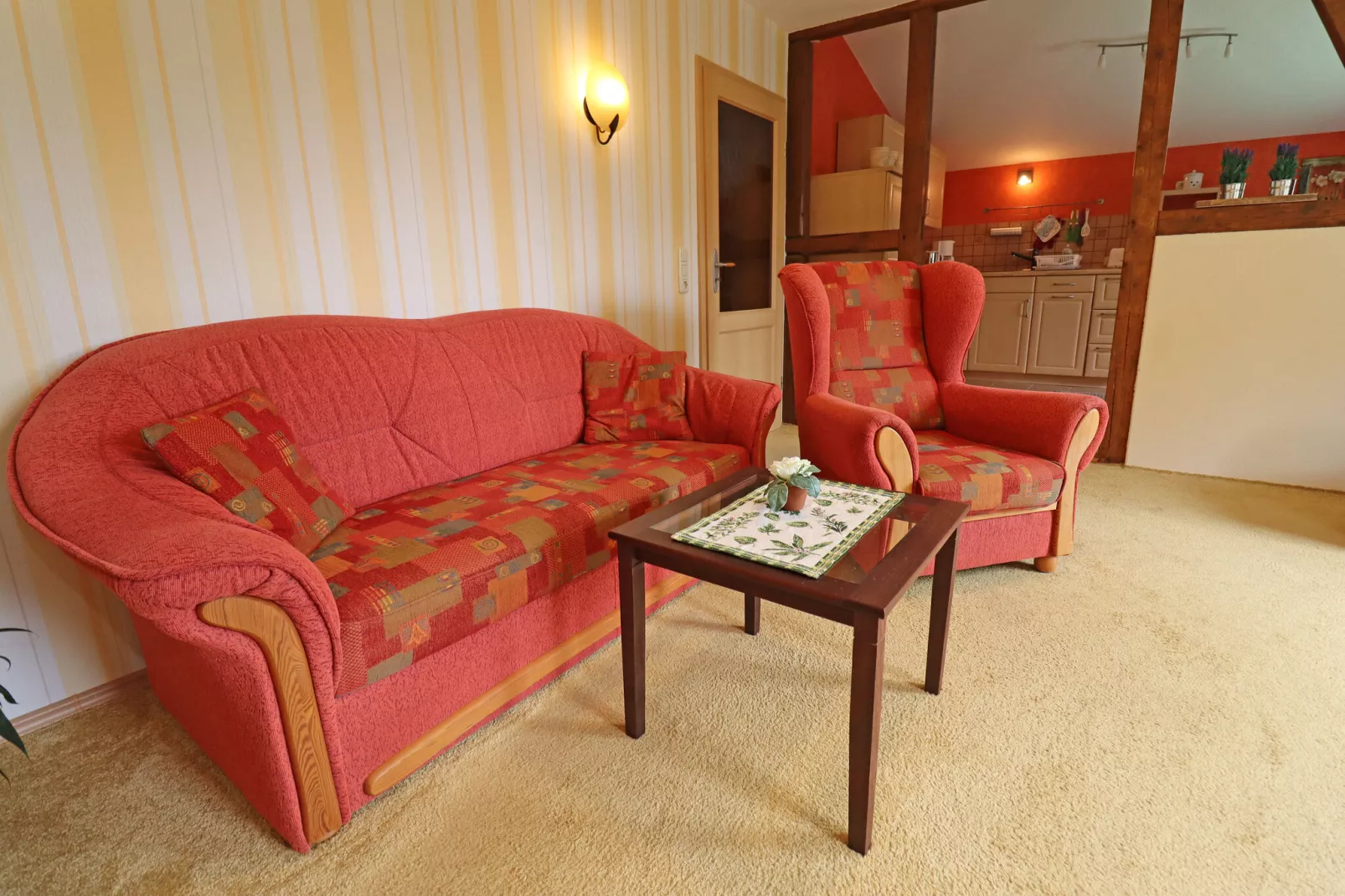 Altes Bauernhaus / Gartenblick-Living room