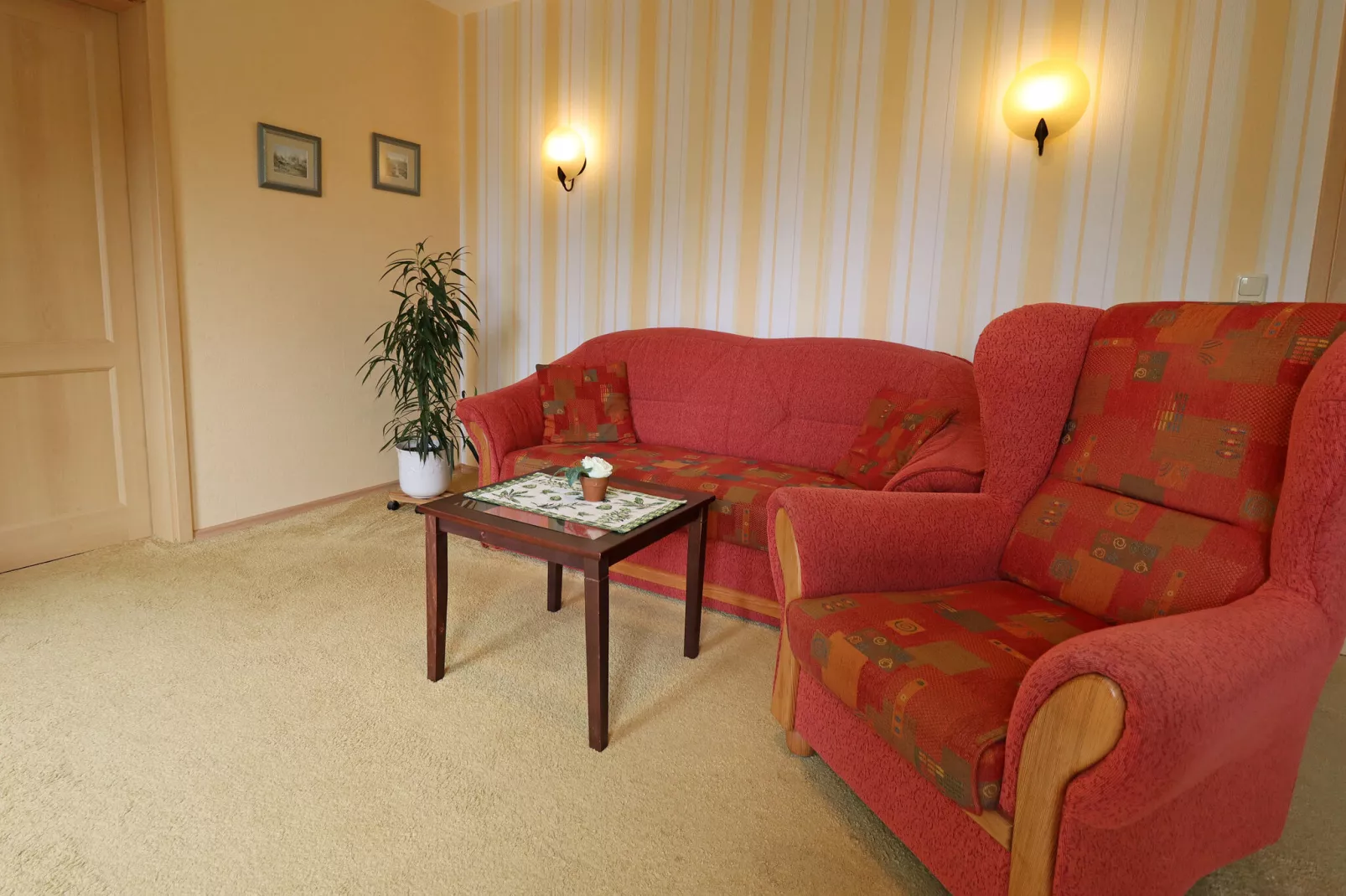 Altes Bauernhaus / Gartenblick-Living room