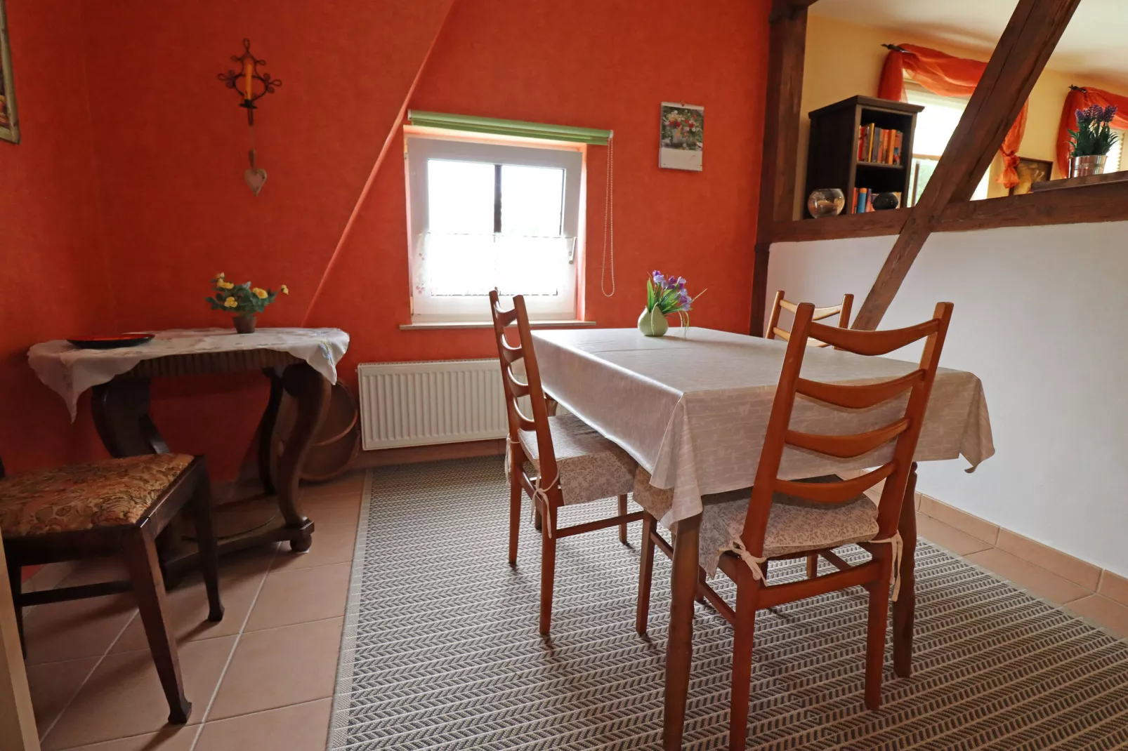 Altes Bauernhaus / Gartenblick-Dining room