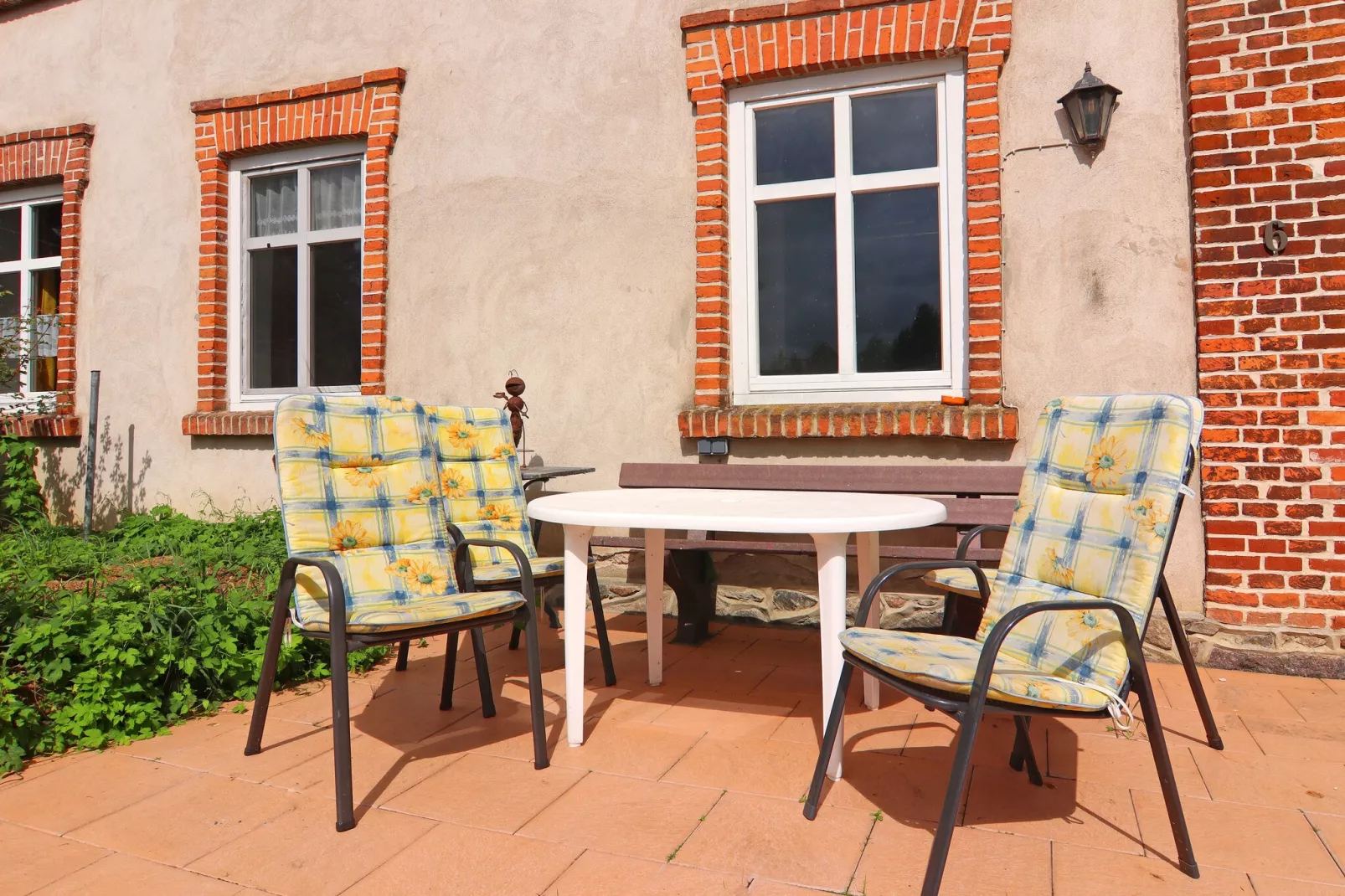 Wohnen im Gutshaus-Terrace balcony