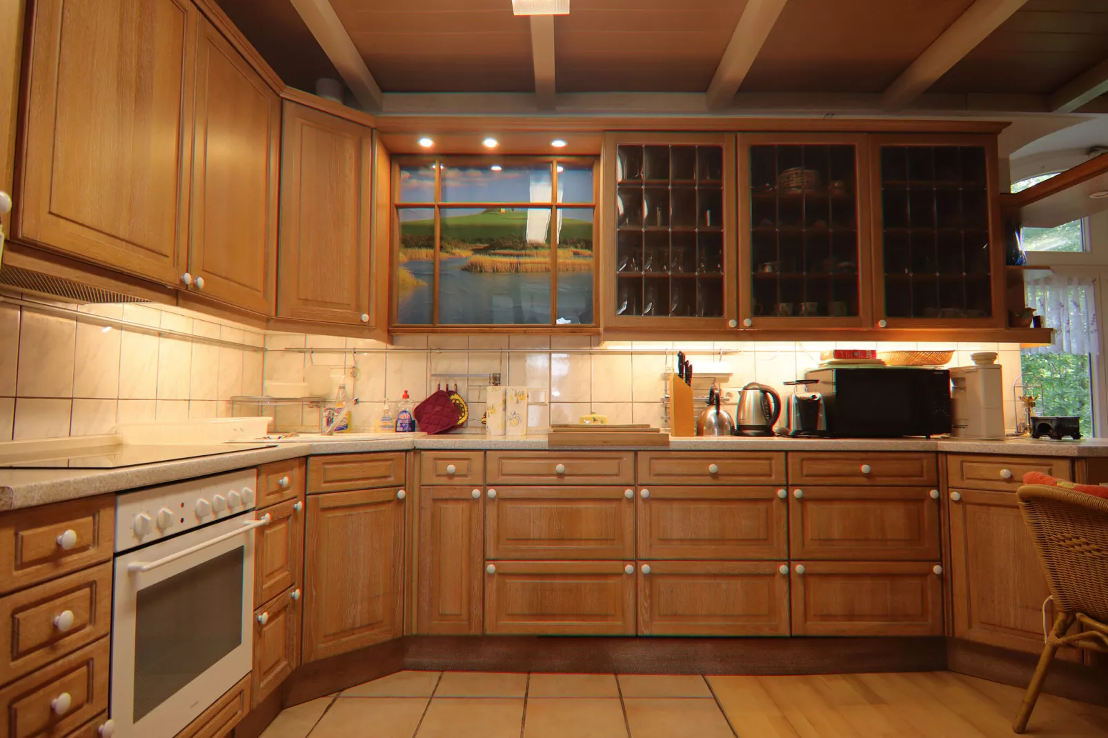 Wohnen im Gutshaus-Kitchen