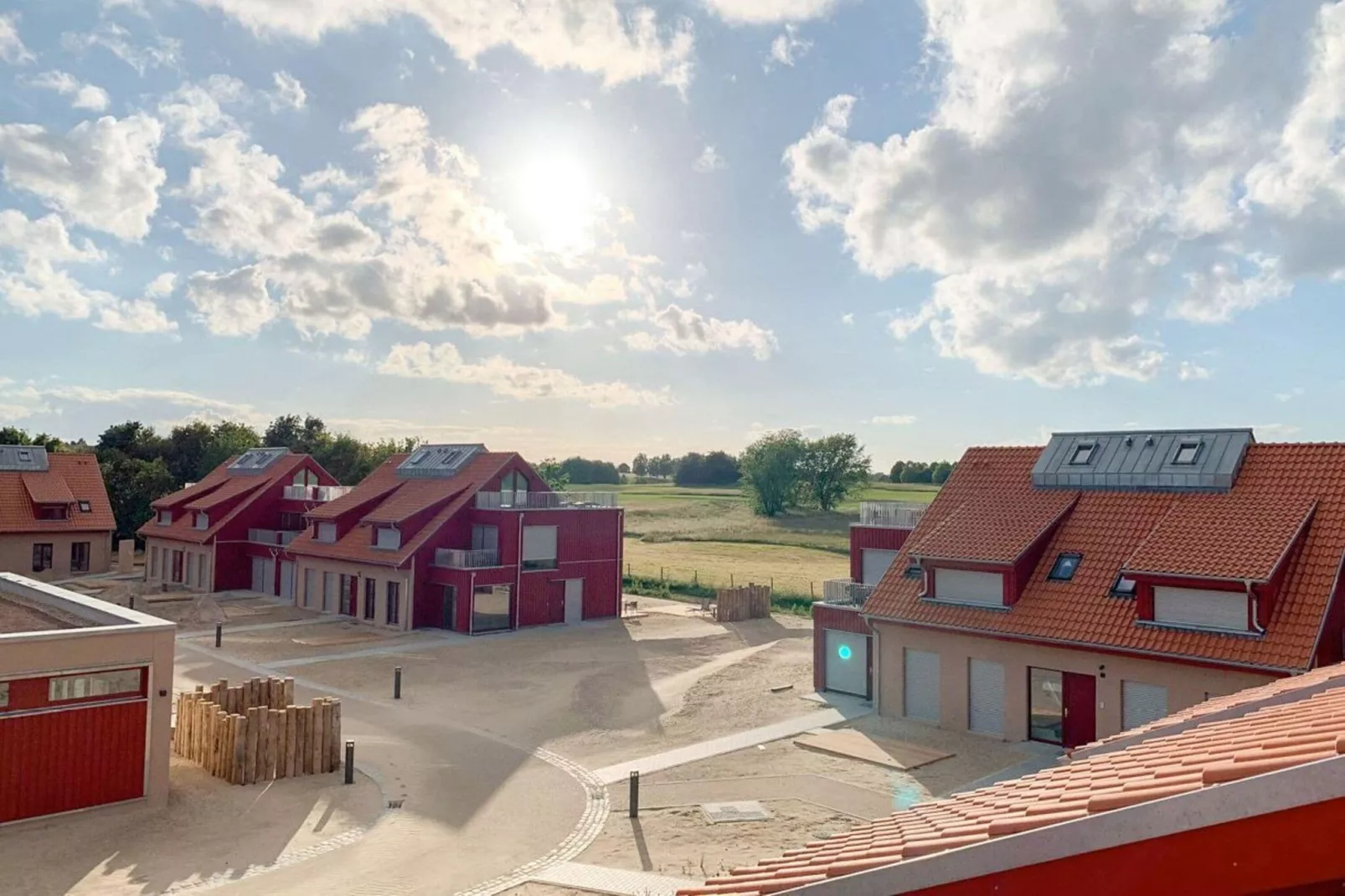 Bades Huk Hohenkirchen-1 Schlafzimmer-Außenbereich Sommer