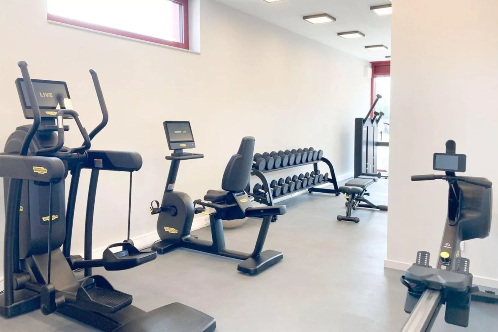 Bades Huk Hohenkirchen-1 Schlafzimmer-Fitnessraum