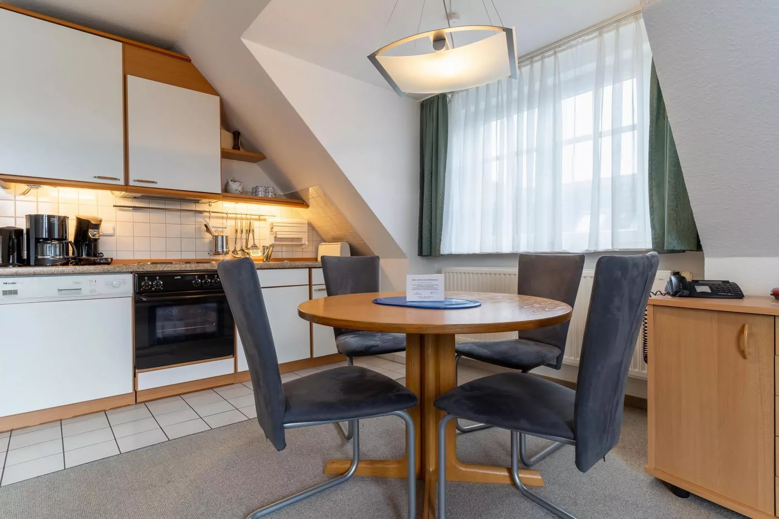 Haus Deichsfenne - Wohnung 4 / 3 Personen-Esszimmer