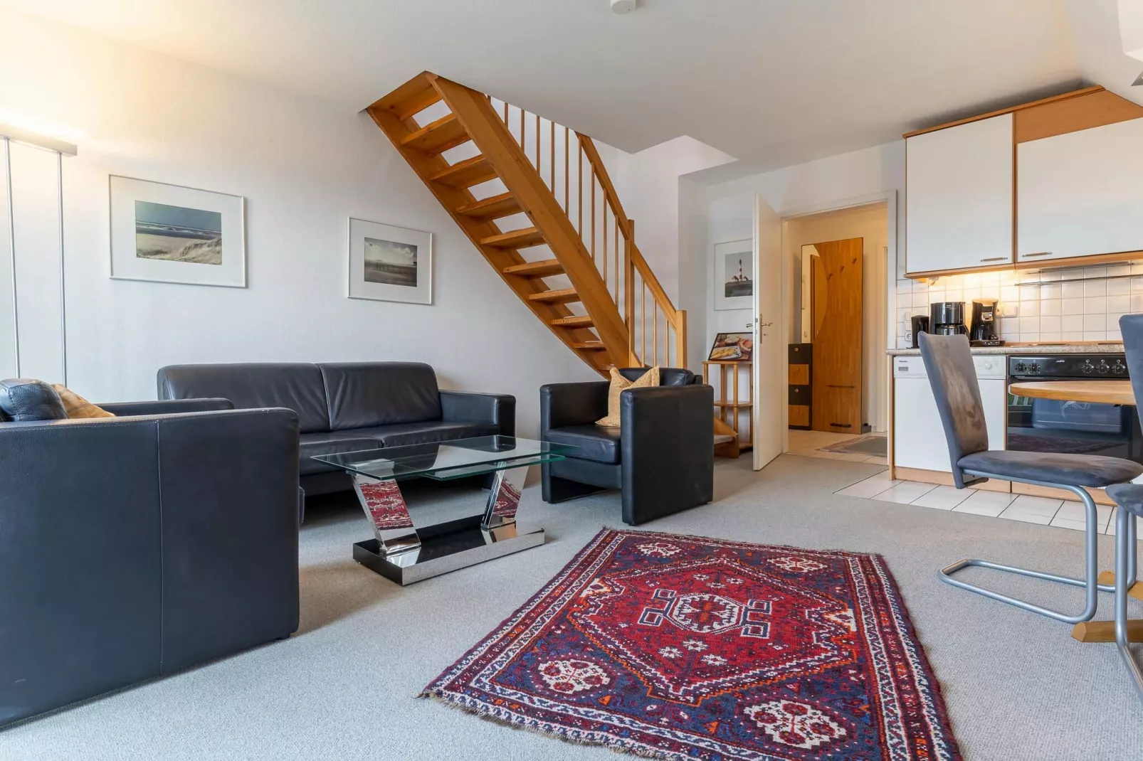 Haus Deichsfenne - Wohnung 4 / 3 Personen-Wohnzimmer