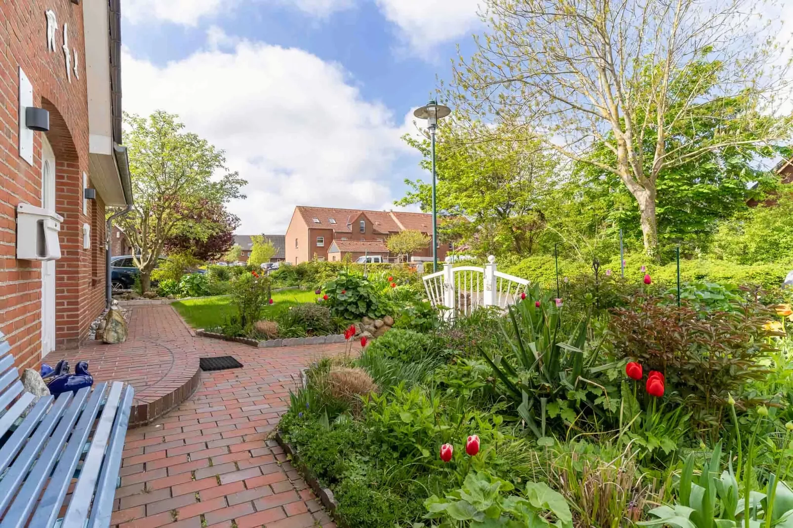 Ferienhaus Sturmschwalbe St Peter-Ording-Gardens summer
