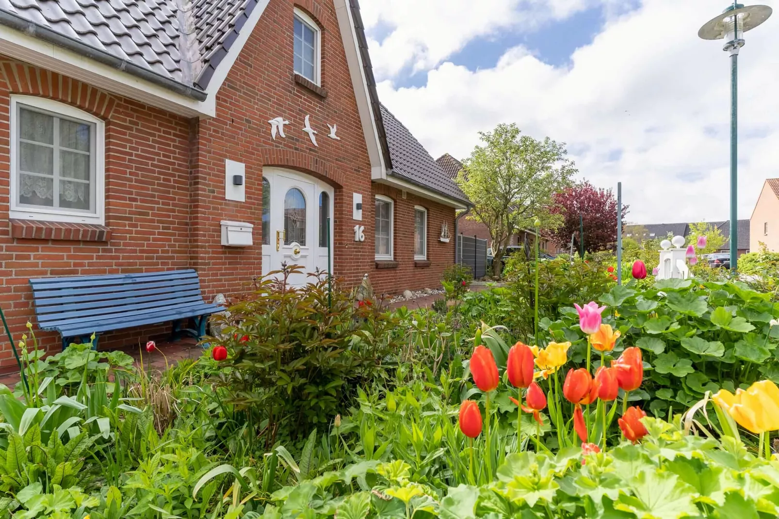 Ferienhaus Sturmschwalbe St Peter-Ording-Gardens summer