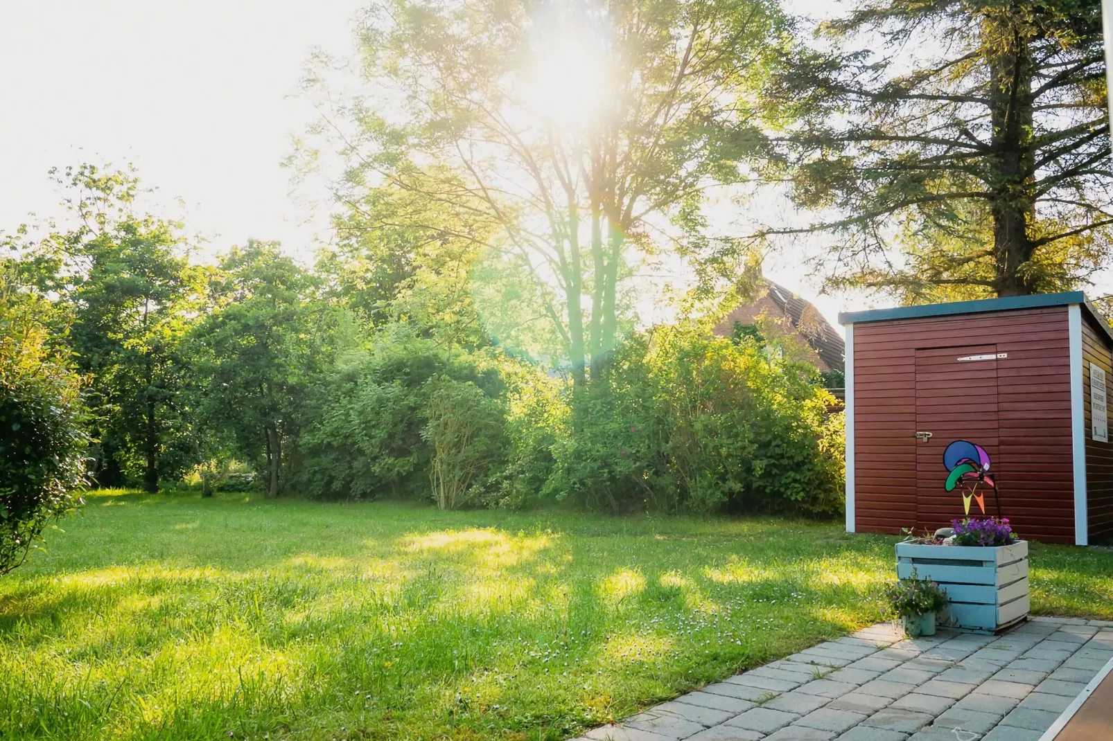 Ferienwohnung FriesennestSPO St Peter-Ording-Gardens summer