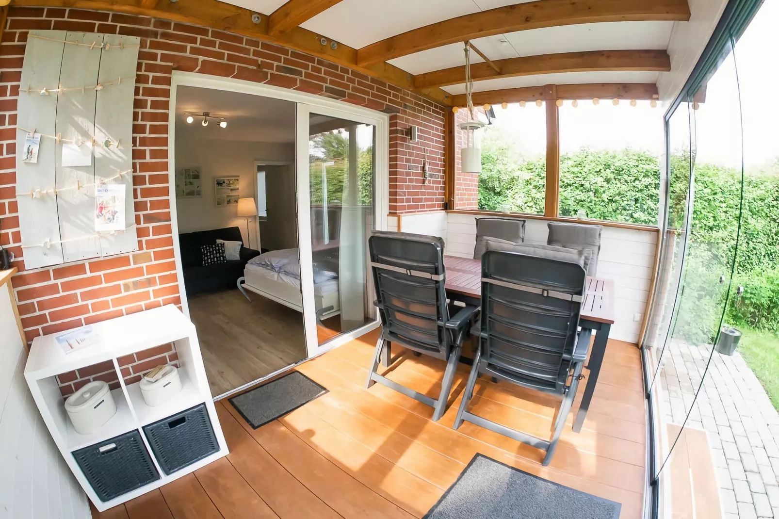 Ferienwohnung FriesennestSPO St Peter-Ording-Terrace balcony