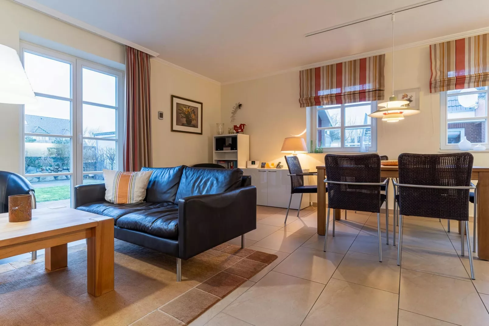 Doppelhaushälfte Meeblick St Peter-Ording - Living room