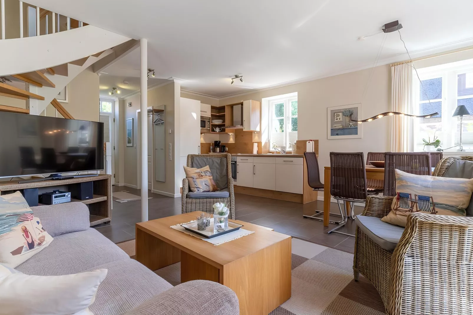 Doppelhaushälfte Molina St Peter-Ording / 1-4 Personen-Living room