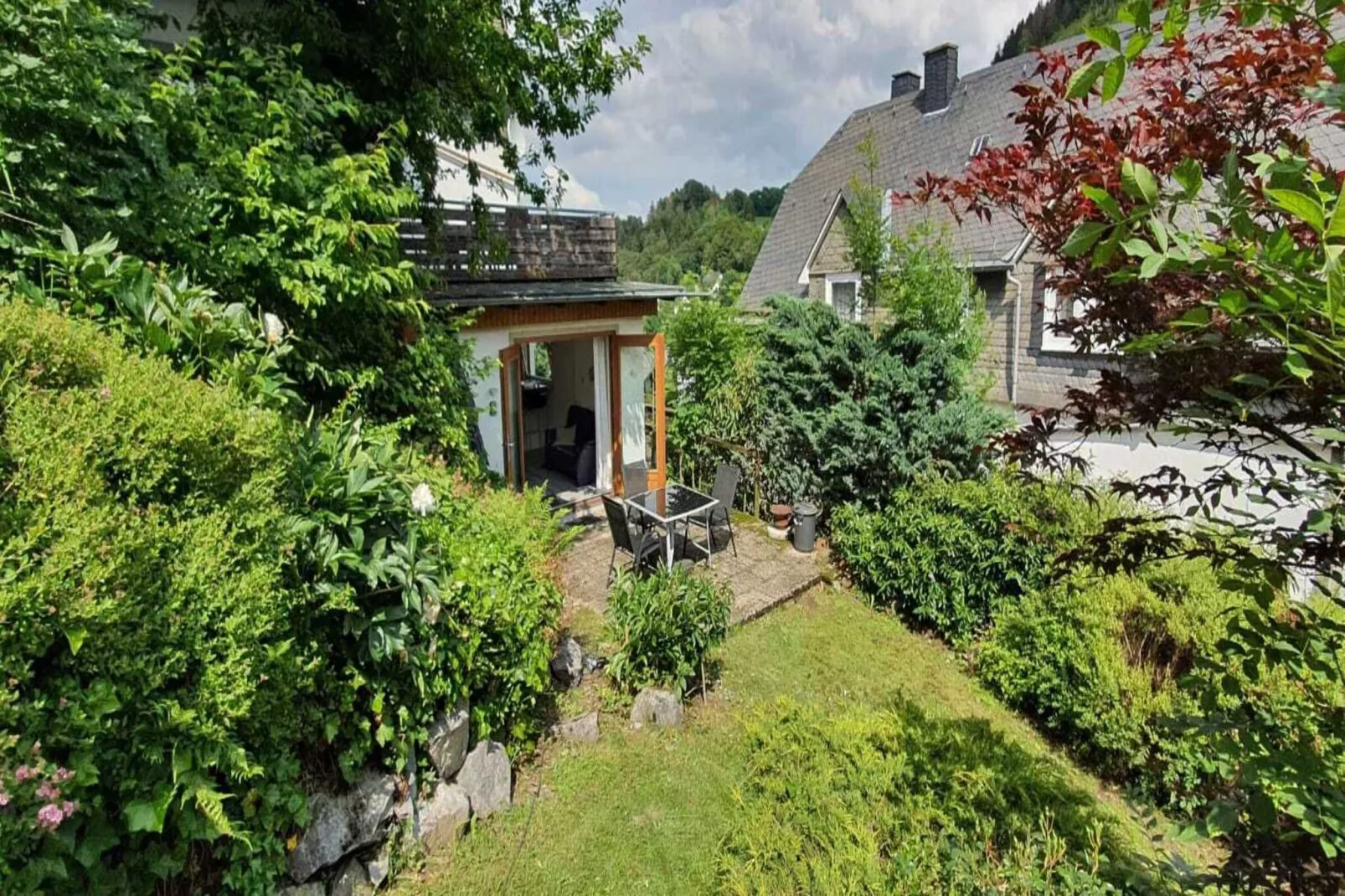 Am Iberg-Garten Sommer
