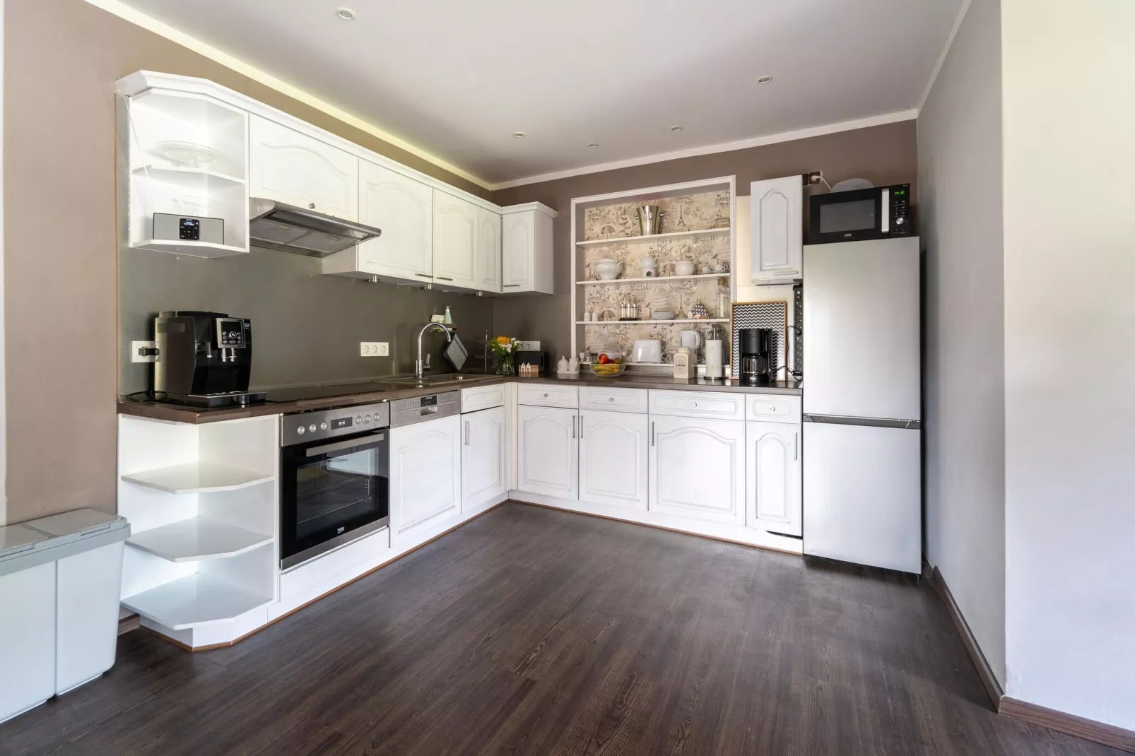 Modern holiday flat with pool in the Harz-Kitchen