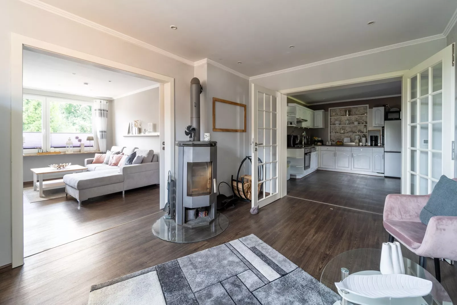 Modern holiday flat with pool in the Harz-Dining room