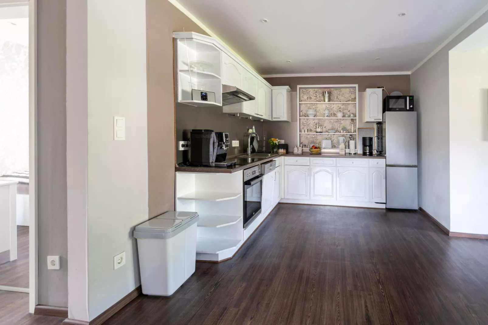 Modern holiday flat with pool in the Harz-Kitchen